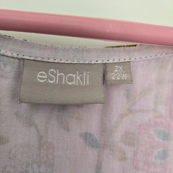 Floral ombre summer dress 2x with POCKETS!!! - Picture 2 of 8